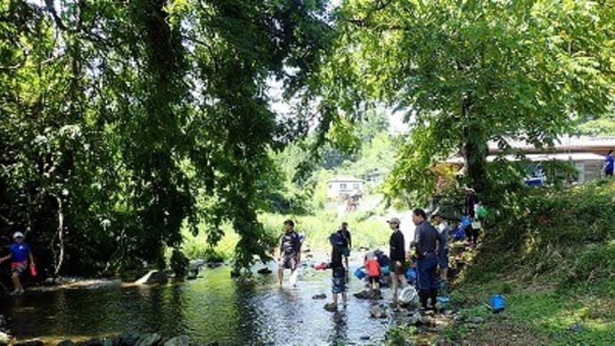 里山体験プログラム「プライベイトリバーで川遊び③」