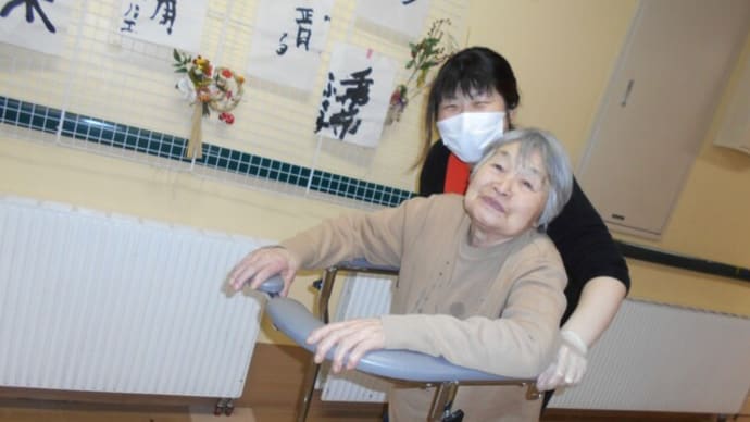 はじめての・・・歩行練習🔰