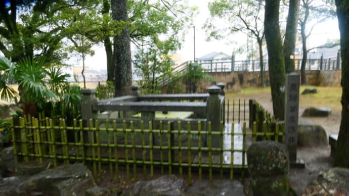 岡崎城跡の岡崎公園 散策記 on 2025-3-11 その2 徳川家康公(東照公)産湯の井戸