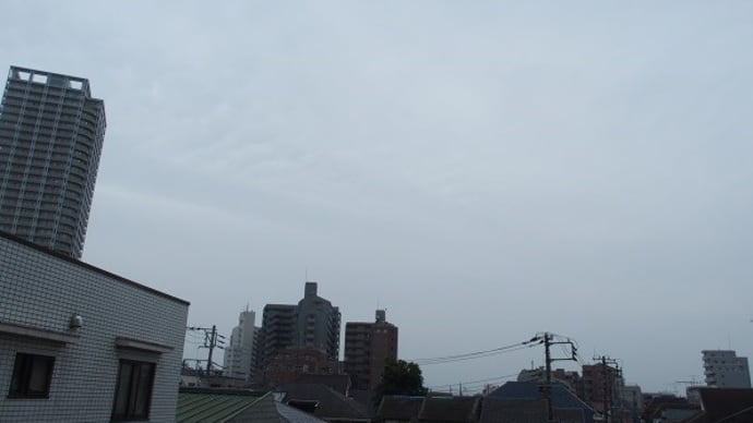 今朝(8月16日)の東京のお天気:曇り、8月の作品:野辺の二人