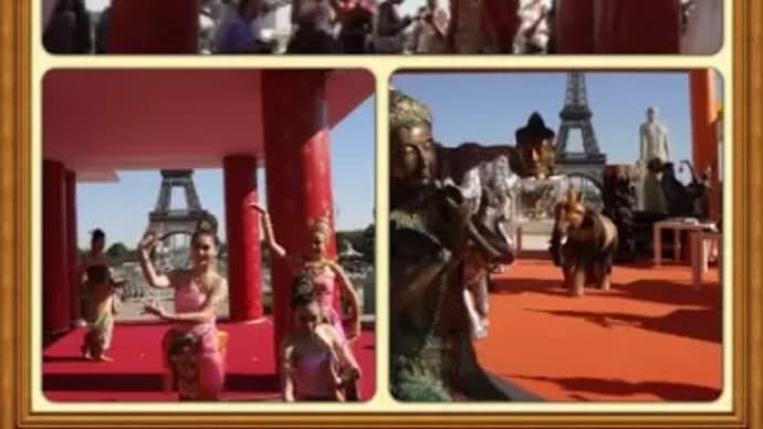 Thai Eiffel Tower Paris さまざまな夏のエッフェル塔でフランス買い付け最終日☆日本帰国