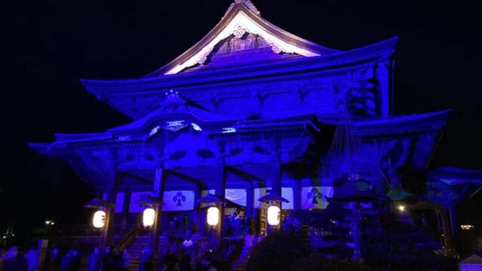 長野灯明まつり見てきました