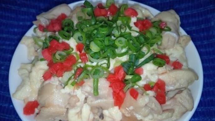 【03/12晩御飯】ありた鶏もも親子丼、フライパン仕上まだちょっと改善が必要なんだね:P