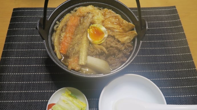 炊屋食堂の田舎うどん・・・田舎の味。