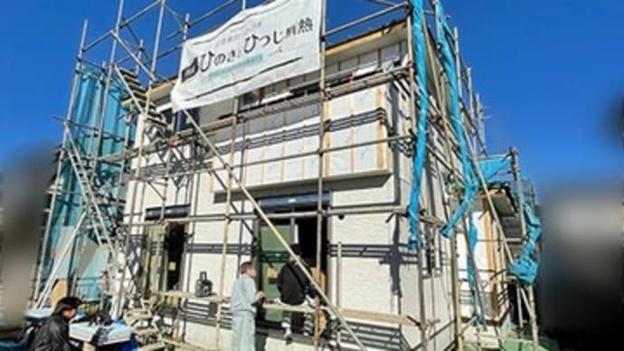 羊毛断熱サーモウールの施工状況 O様邸.14