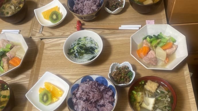 大忙しの助産院 今日の昼ごはん