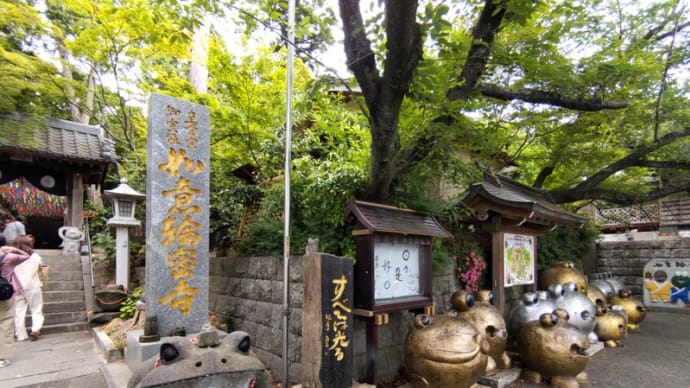 5月28日 かえる寺にて