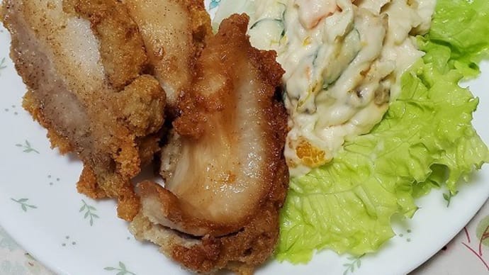 豚トロすりおろしレンコン揚げ