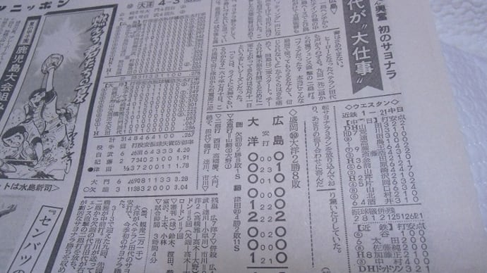 平成元年懐かしきプロ野球