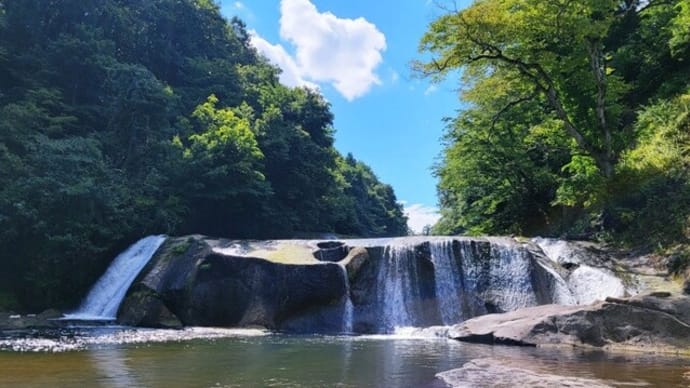 七ヶ宿町・滑津大滝