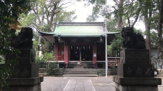 善慶寺の新井宿義民六人衆霊地と山王熊野神社
