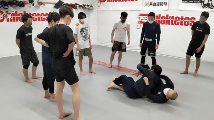高校生が主役でした!(火)グラップリング一般クラス20:15〜