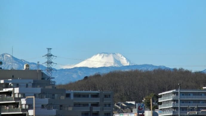 富士山が綺麗に
