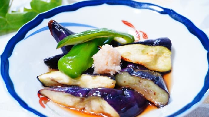 塩さばのグリル焼き&なすの揚げだし風