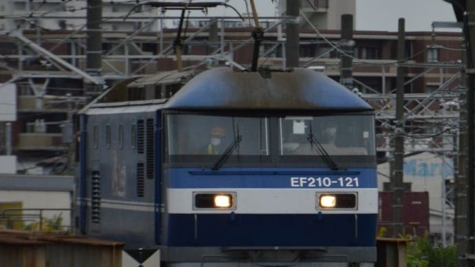EF210-121(2099レ)【尻手駅:南武支線】 2022.10.25