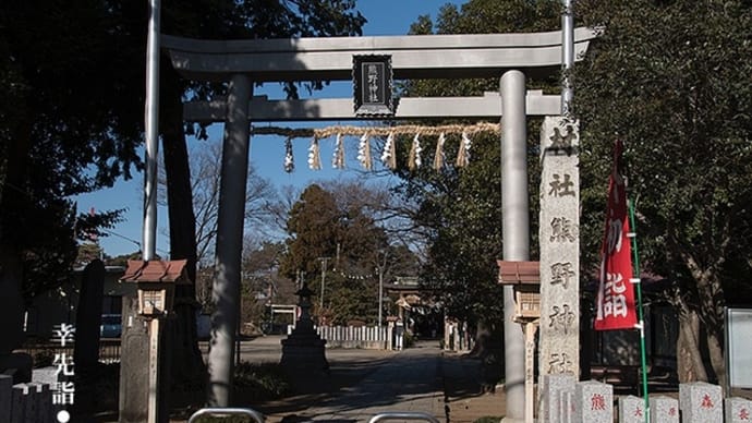 所沢で幸先詣。
