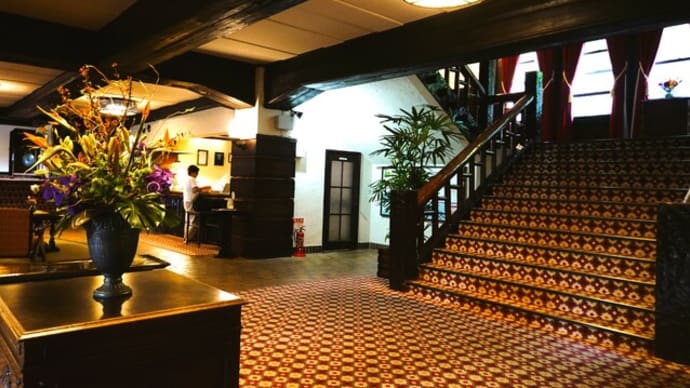 In the lobby☆雲仙観光ホテル・長崎県