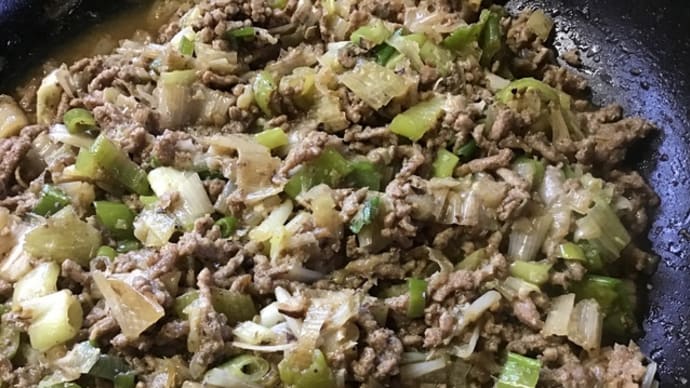 牛ひき肉のそぼろ