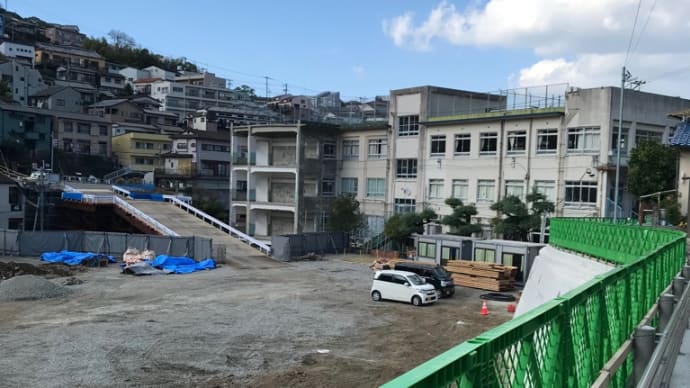 小島小学校建て替え工事⑰