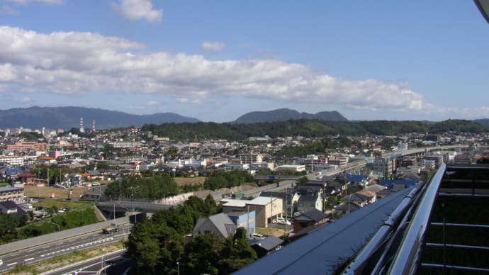 眺望一番、松江市立病院