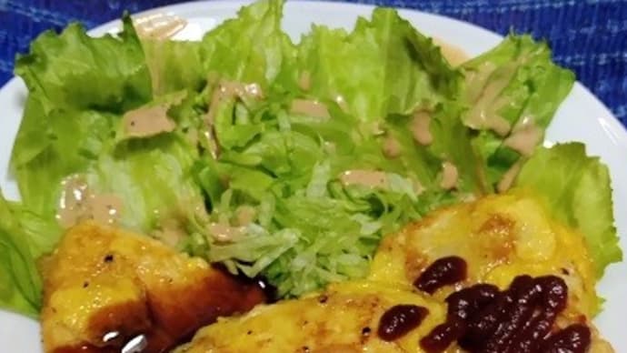 【11/06晩御飯】岩手県産純和鶏胸でピカタ風ピカタにしたんだね:P