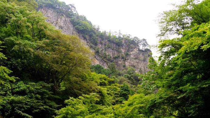 神戸岩(かのといわ)、そば処みちこ、東京都檜原村ツーリング