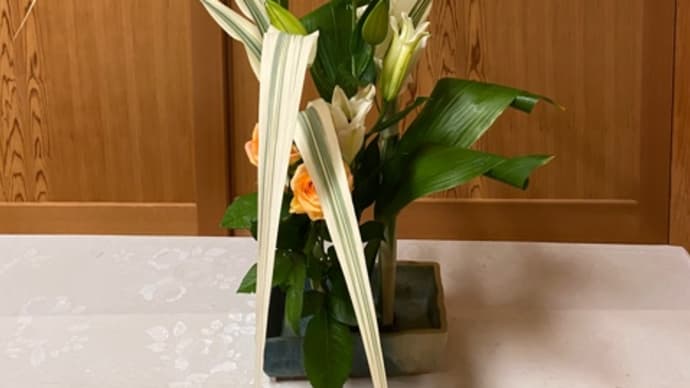 いけ花　段竹