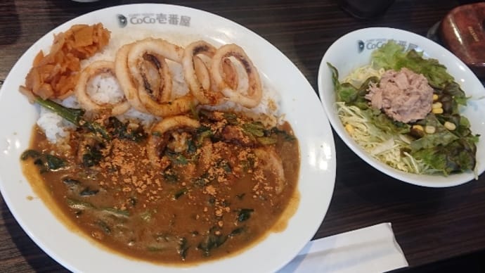 2月28日(火) ランチは『CoCo壱番屋』