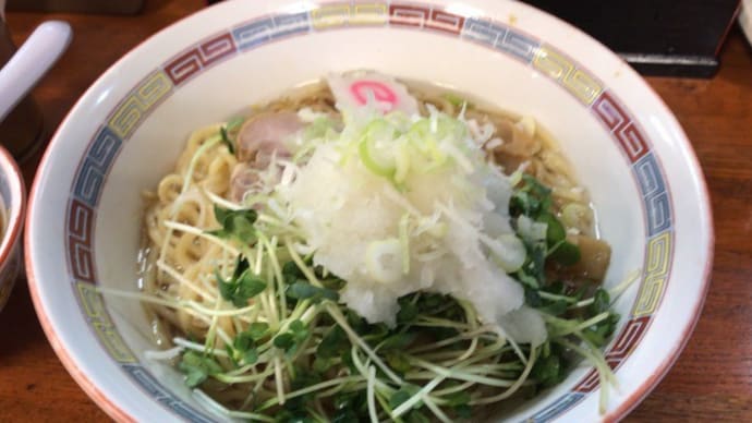 おろし油そば -宝華らーめん-