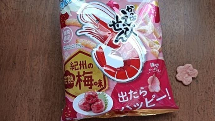 不思議な味のお菓子さん 参捨弐 かっぱえびせん 完熟紀州の梅味