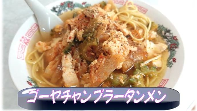 沖縄と関東、京都で融合したら~ゴーヤチャンプラ~タン麺が旨かった!&運べなかった不法投棄