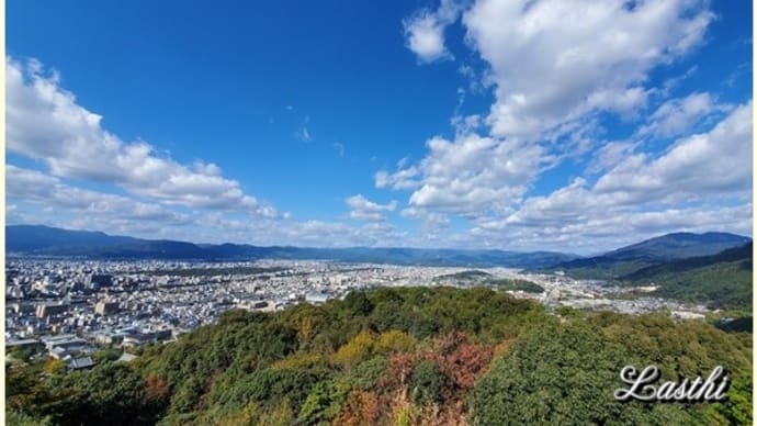 下見に行った将軍塚青龍殿