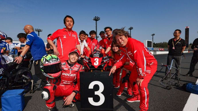 2024年 MFJ全日本ロードレース選手権 第二戦 スーパーバイクレースInもてぎ DUCATI TEAM KAGAYAMA