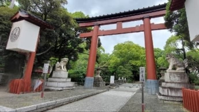 相模六社めぐり(平塚八幡宮)と娘のこと