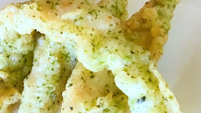 2月28日の日替り定食(650)は、鶏の青のり天ぷら です。