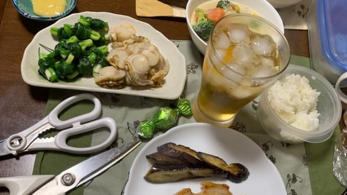 「一文字のぐるぐる」とベビーホタテはいかが?