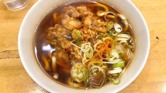 一◯そば(駒込)ゲソ天うどん