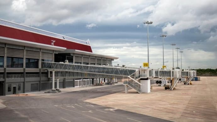 シェムリアップ新空港 工事進む 今年10月の開港を目指す