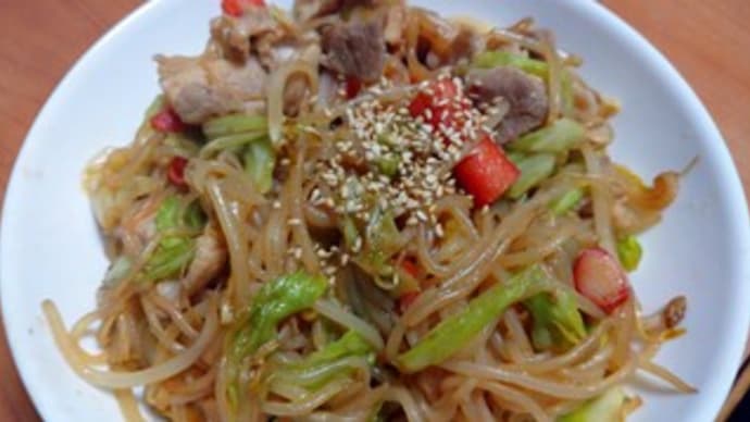 しらたきの焼きそば風