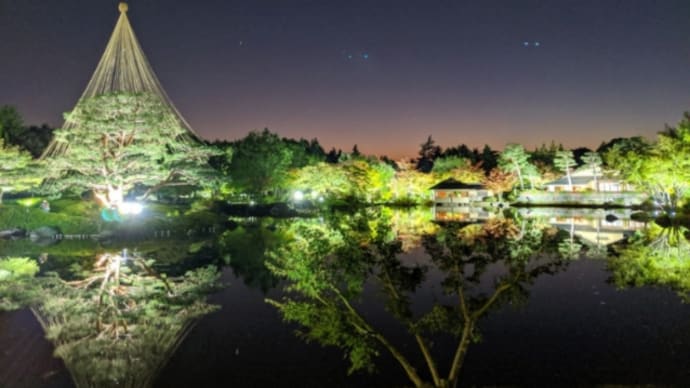昭和記念公園『秋の夜散歩』💡 松村