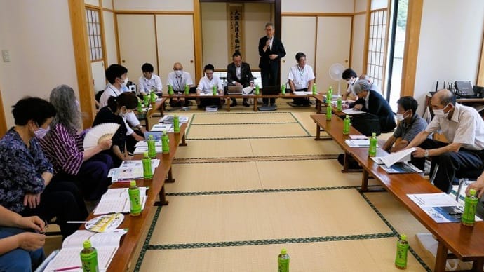 令和6年度村政懇談会及び脱炭素事業に関する村民説明会(古坂区)