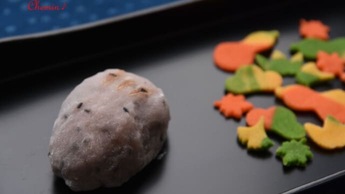 亥の子餅と雲平・吹き寄せ☆炉開きのお菓子