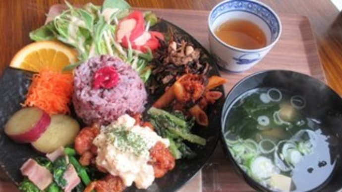 3回目「Cafeユーカリ(カフェユーカリ)」、開店1周年おめでとうございます!気まぐれランチプレートとキャラメルプリンとココア