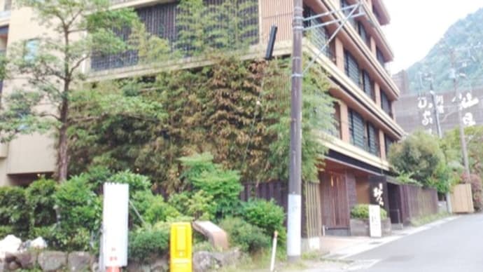 24時間飲み放題!寄木細工と月をモチーフにした和モダンな温泉宿【月の宿 紗ら】