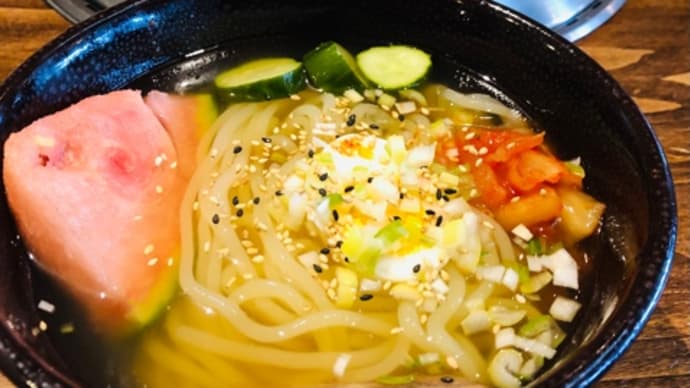 盛岡冷麺と韓国冷麺🍜