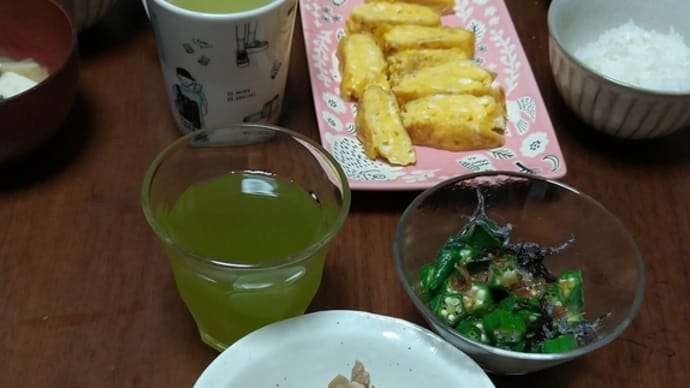 夜~朝ごはんと体重