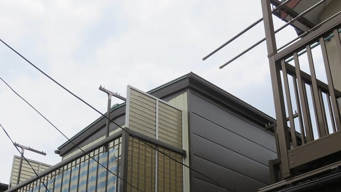 千葉県:市川市市川にて、地デジアンテナ新設工事