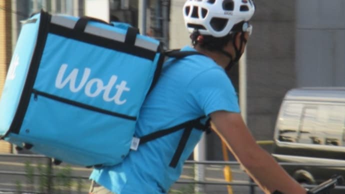 広島フードデリバリーサービス対決 ブラックvs.ブルー・・・UberEats vs. Wolt フィンランドからの挑戦状 ご安全に!
