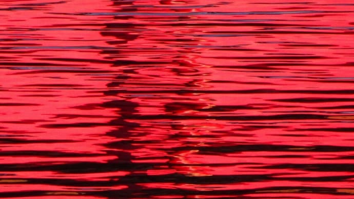 夕暮れの小沼と駒ヶ岳・前編2023年3月2日