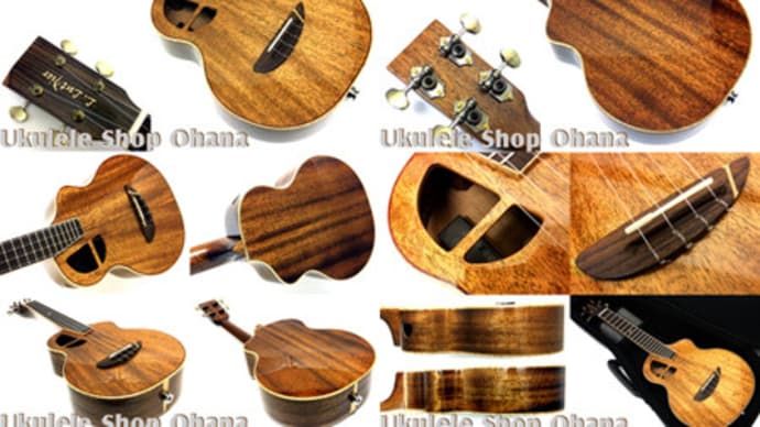 L.Luthier[Le light Maho w/EQ] コンサート♪マホ単板♪PU付♪入荷です♪